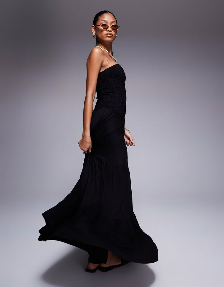 Rochie maxi ASOS, negru