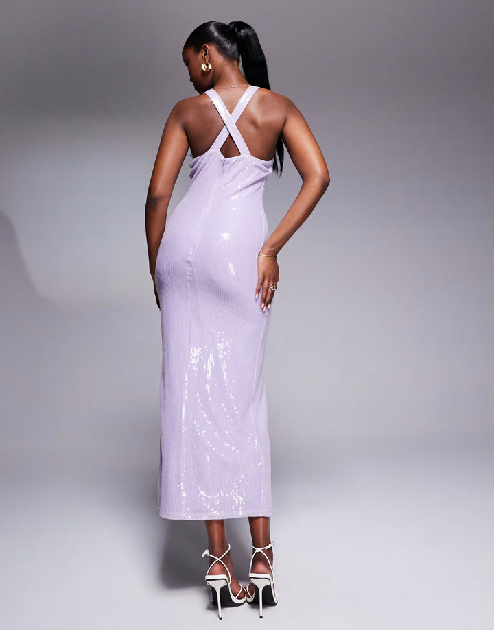 Rochie de ocazie Rare London, mov