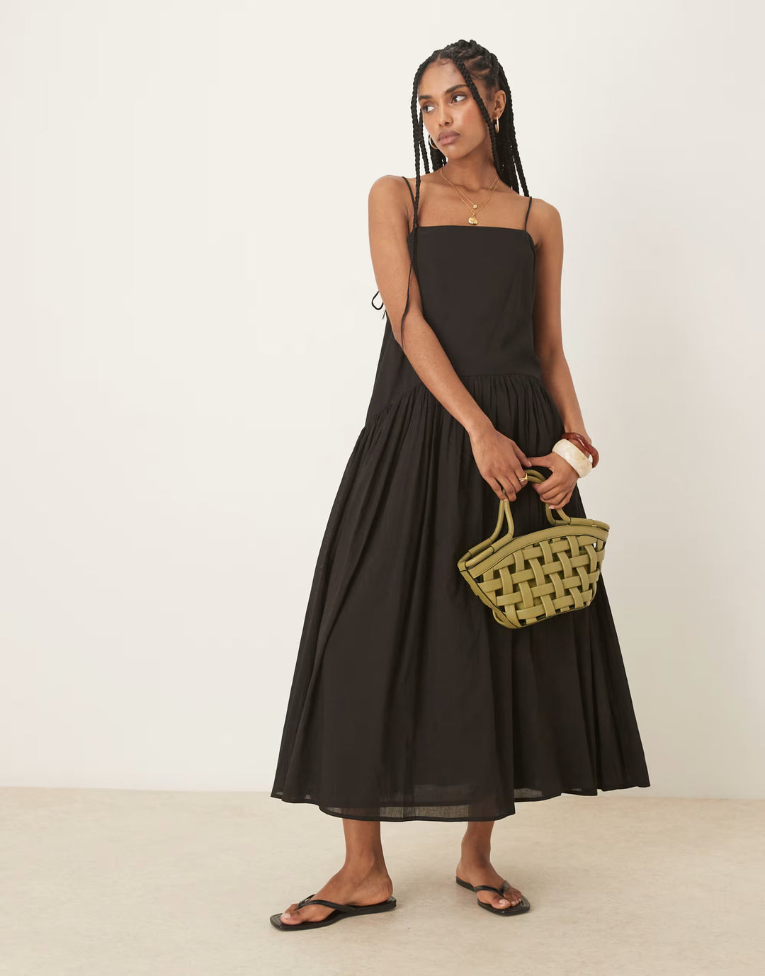 Rochie maxi ASOS, negru