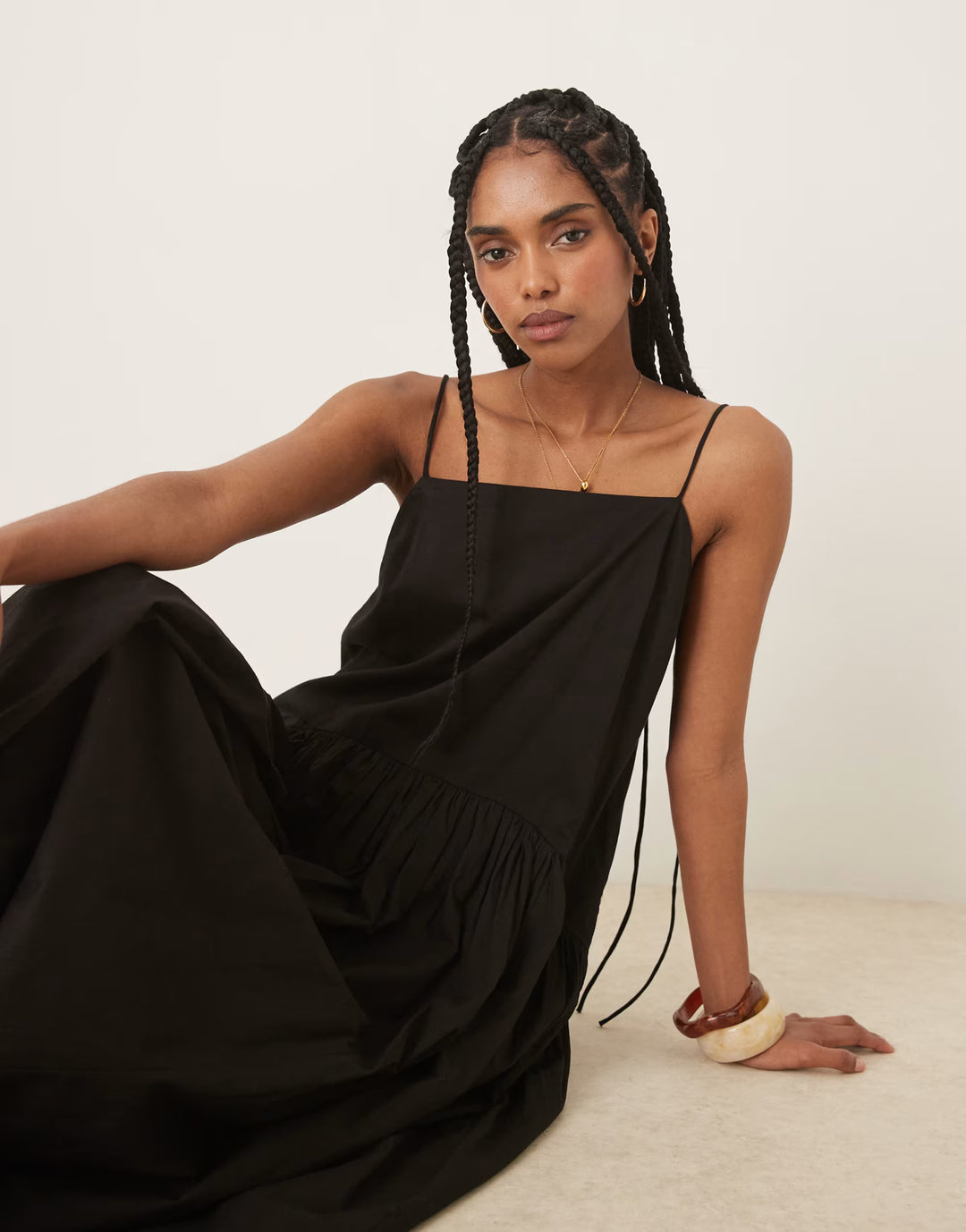 Rochie maxi ASOS, negru