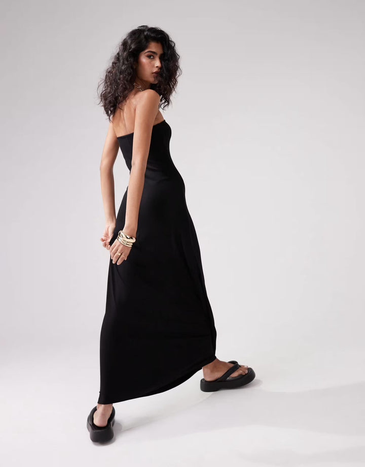 Rochie maxi ASOS, negru