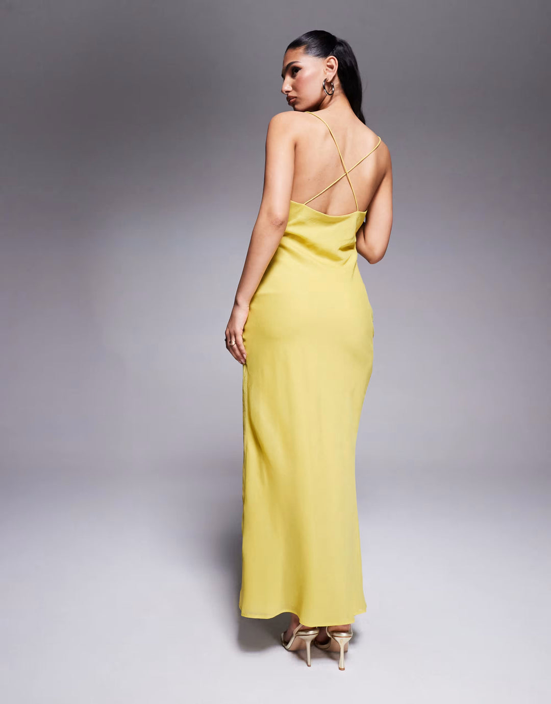Rochie maxi ASOS, galben