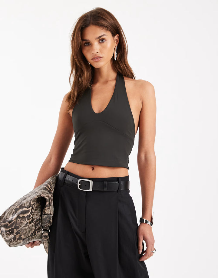 Top ASOS, negru