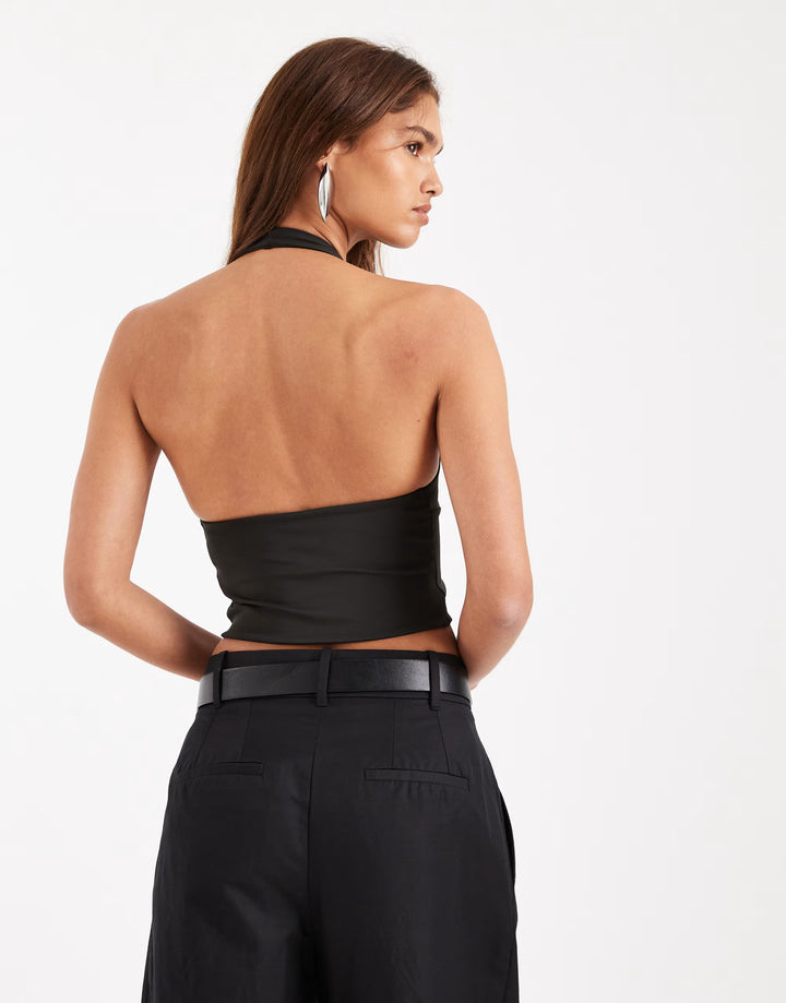 Top ASOS, negru