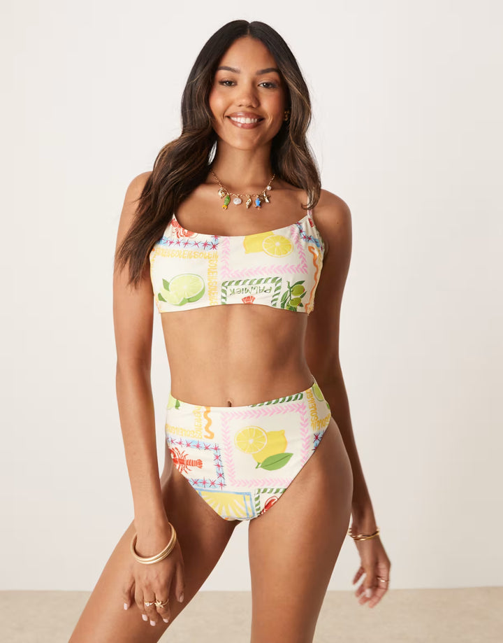 Slip ASOS, mix culori