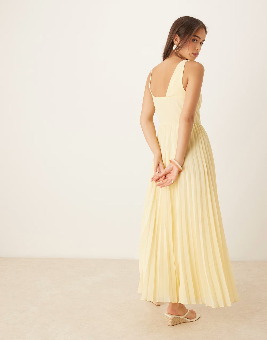 Rochie maxi ASOS, galben