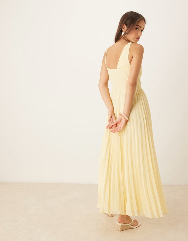 Rochie maxi ASOS, galben