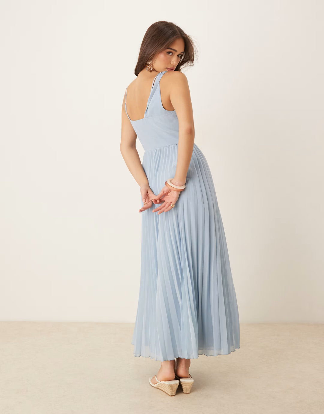 Rochie maxi ASOS, albastru