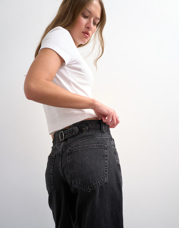 Jeans TOPSHOP, negru