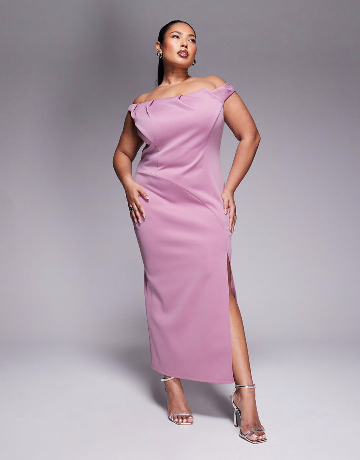 Rochie maxi ASOS, mov