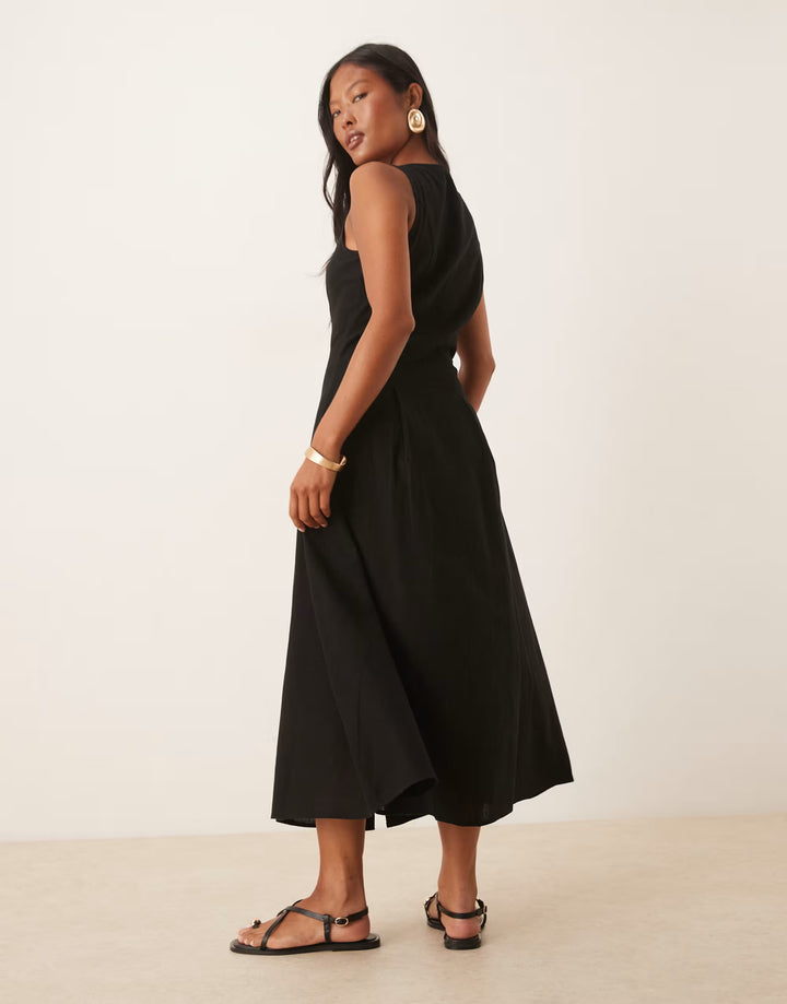 Rochie maxi ASOS, negru