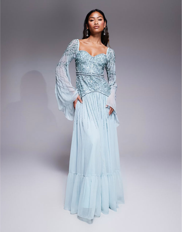 Rochie de ocazie ASOS, verde
