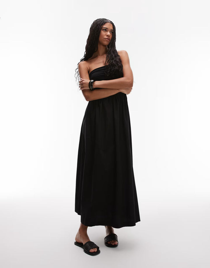 Rochie maxi ASOS, negru