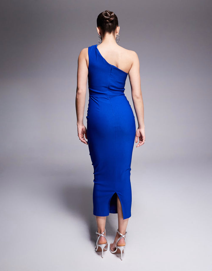 Rochie maxi VESPER, albastru