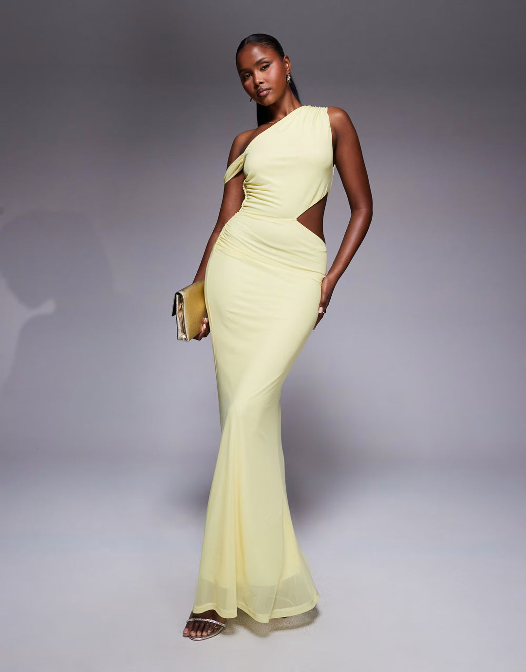 Rochie maxi ASOS, galben