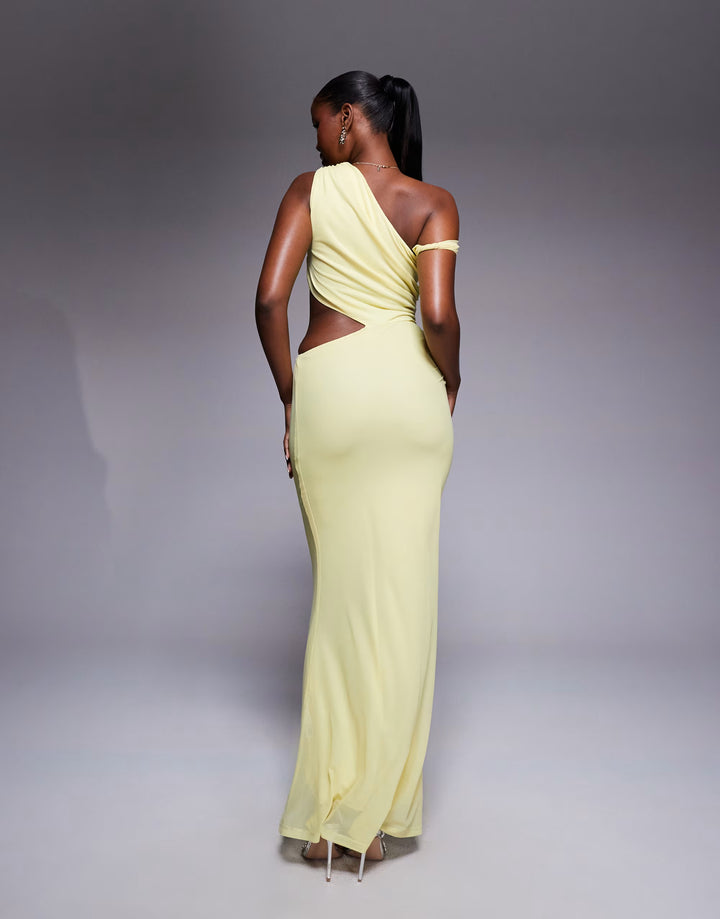 Rochie maxi ASOS, galben