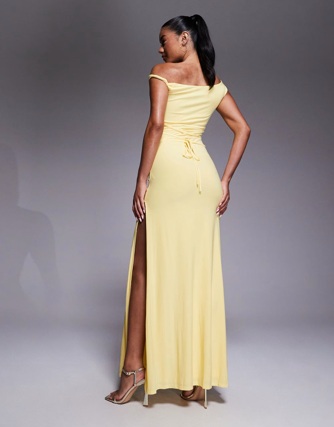Rochie maxi ASOS, galben