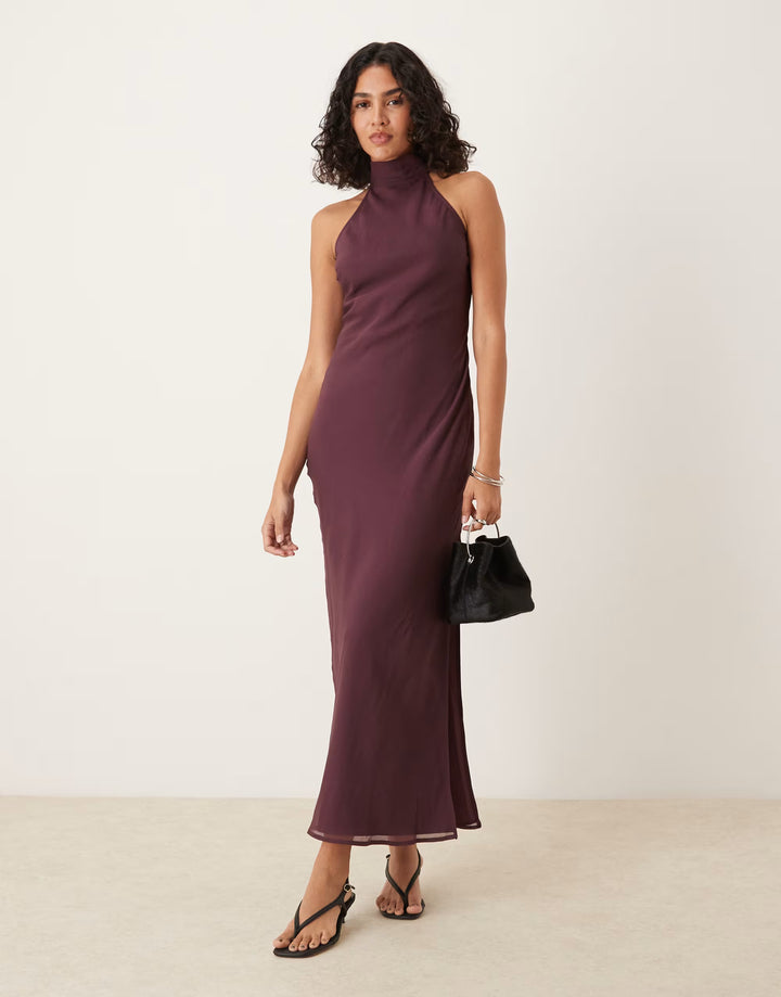 Rochie maxi ASOS, mov