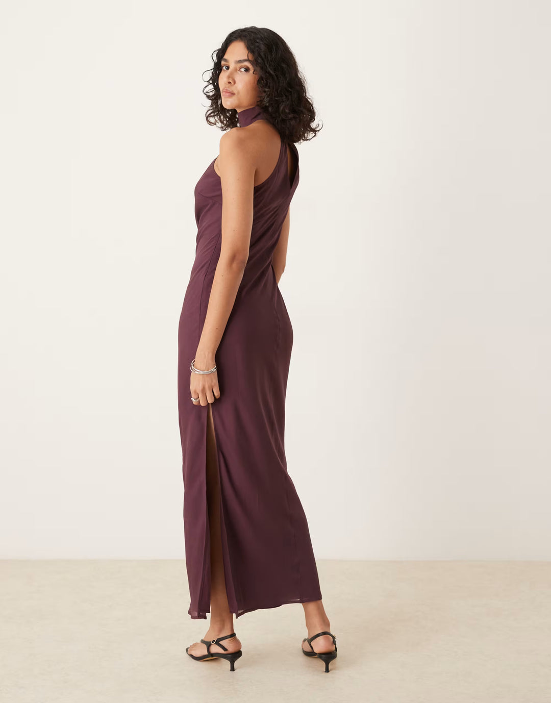 Rochie maxi ASOS, mov