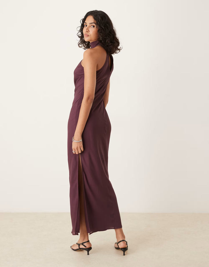 Rochie maxi ASOS, mov