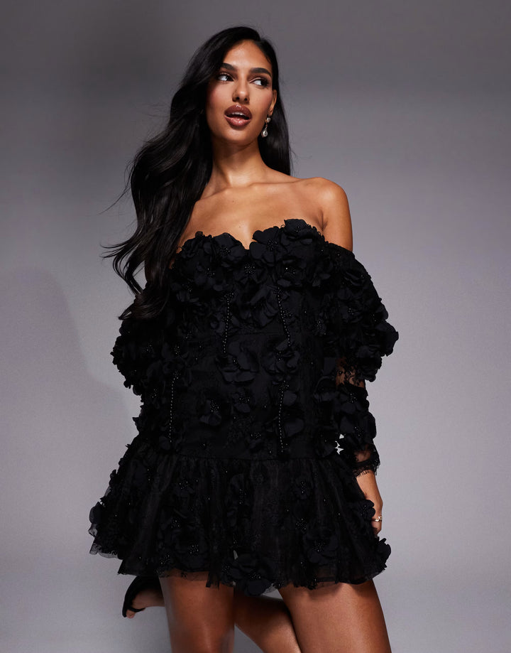 Rochie de ocazie ASOS, negru