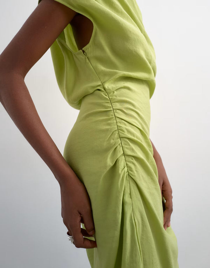 Rochie maxi ASOS, verde