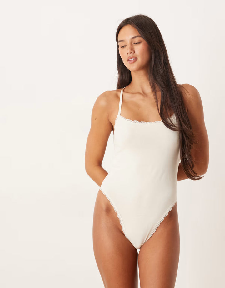 ASOS body, krémszínű