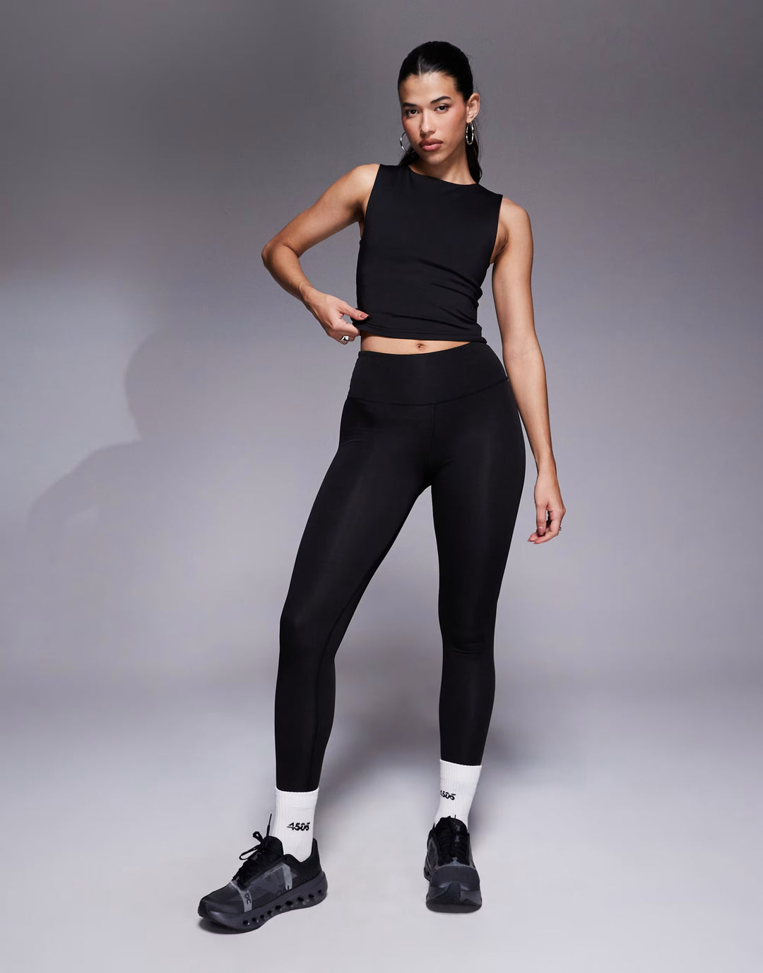 Top ASOS, negru