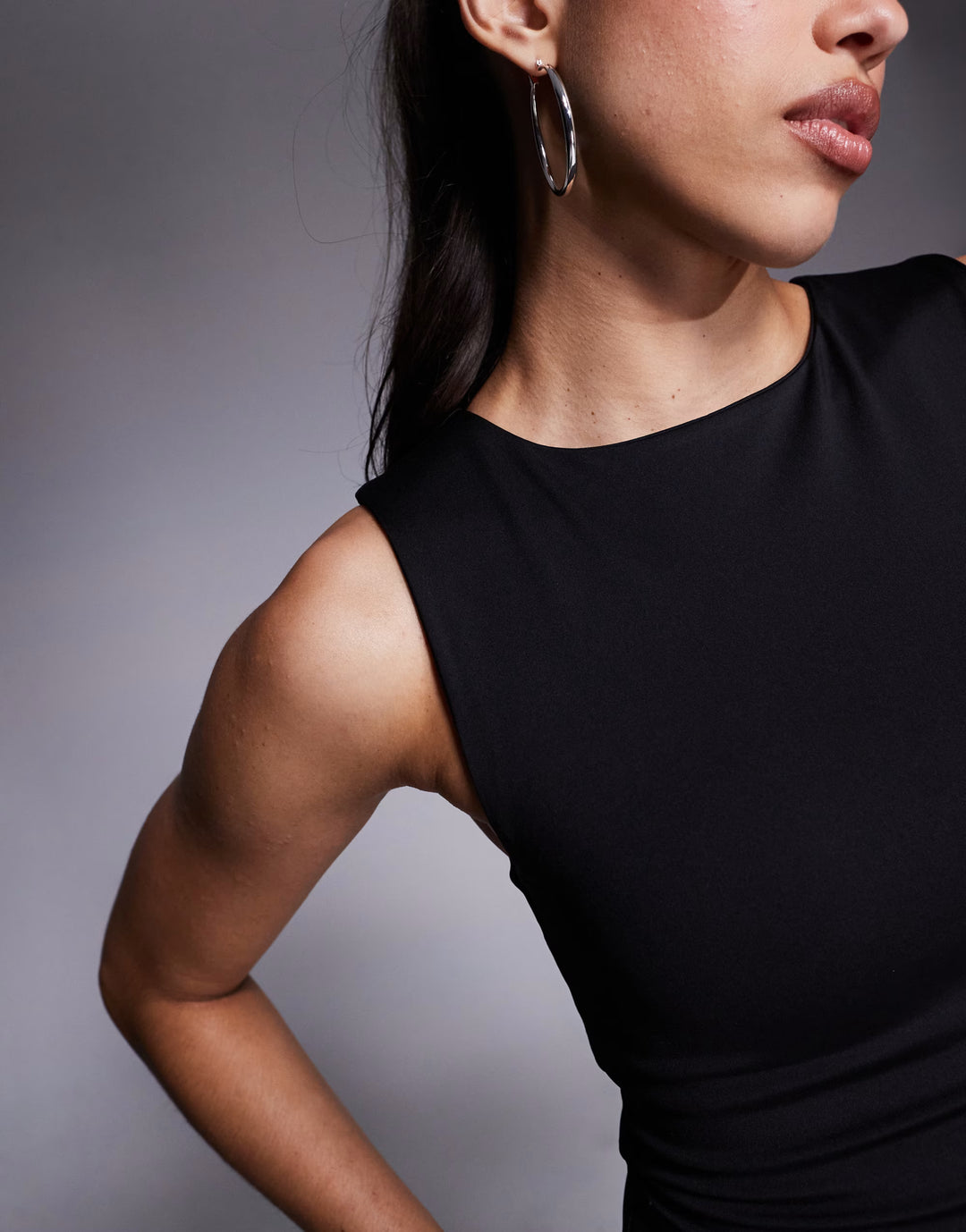 Top ASOS, negru