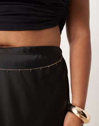 Accesoriu pentru talie ASOS, auriu