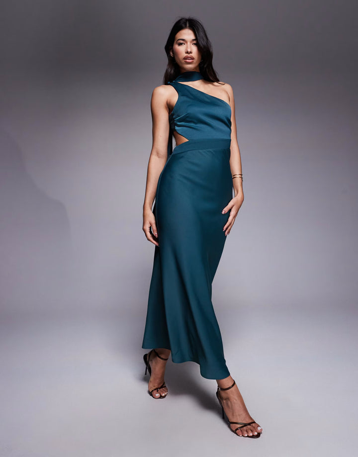 Rochie maxi ASOS, verde