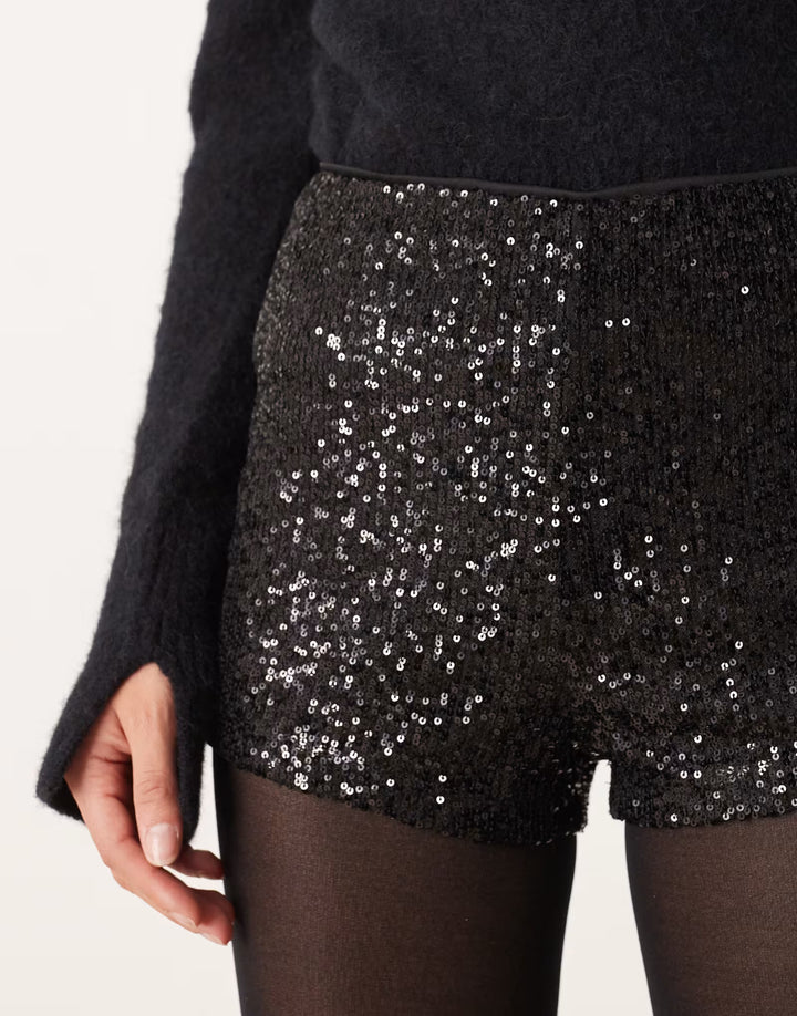 ASOS rövidnadrág, fekete