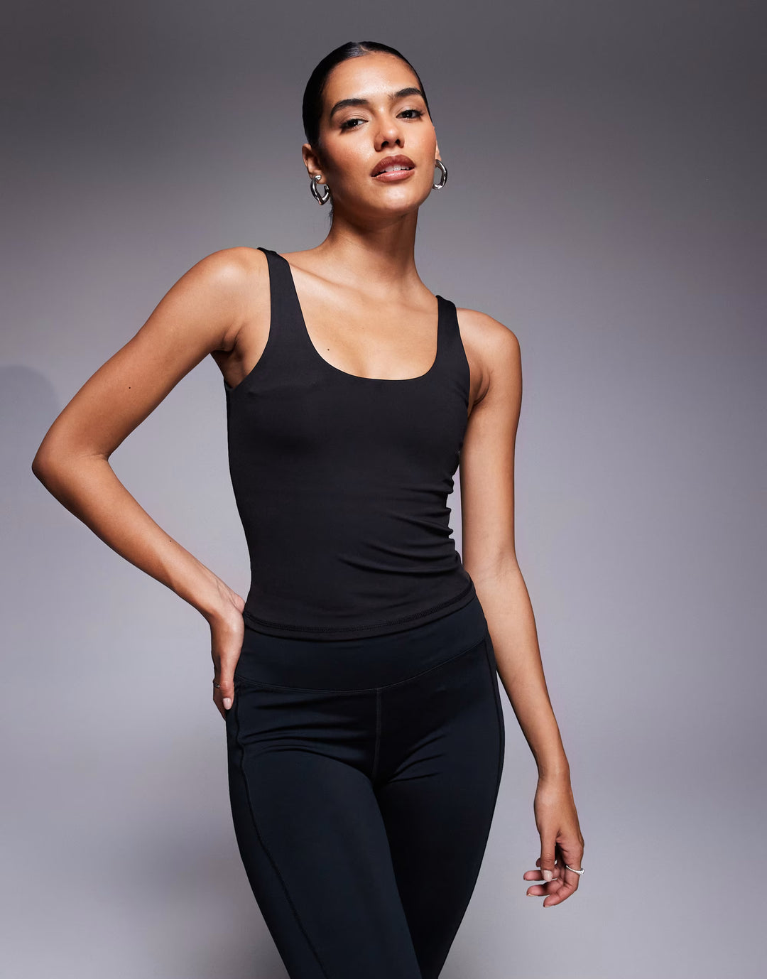 Top ASOS, negru