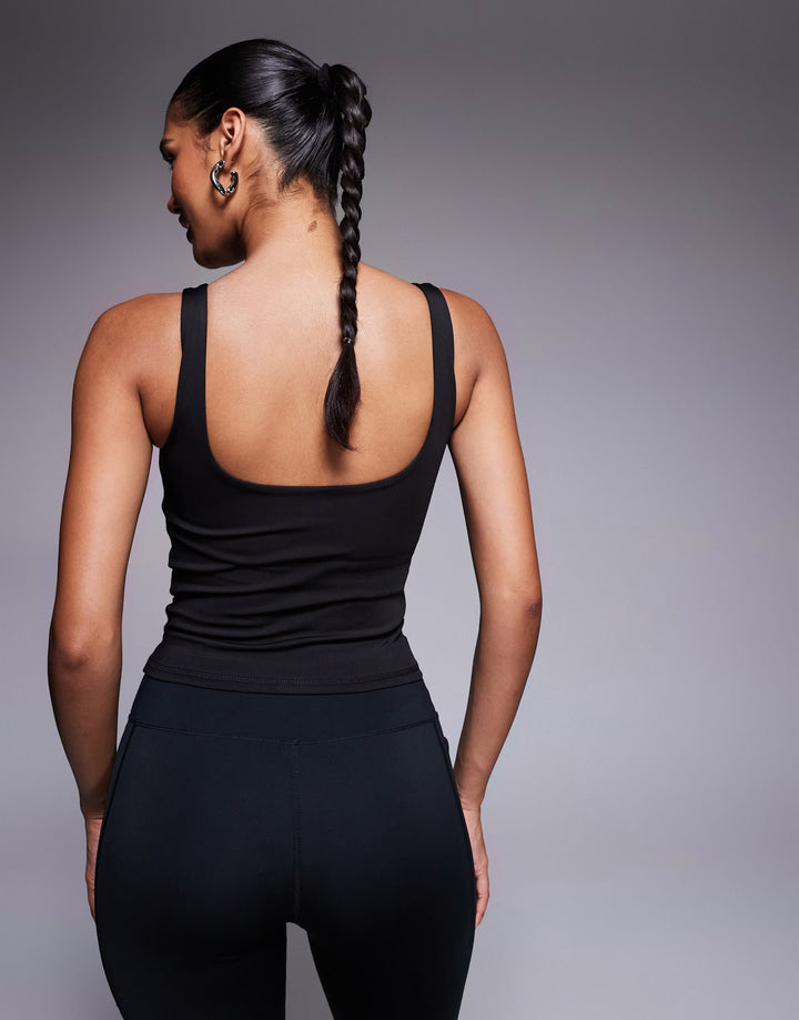 Top ASOS, negru