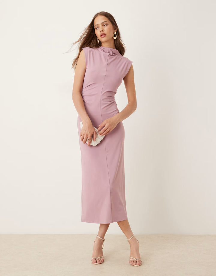 Rochie maxi ASOS, roz