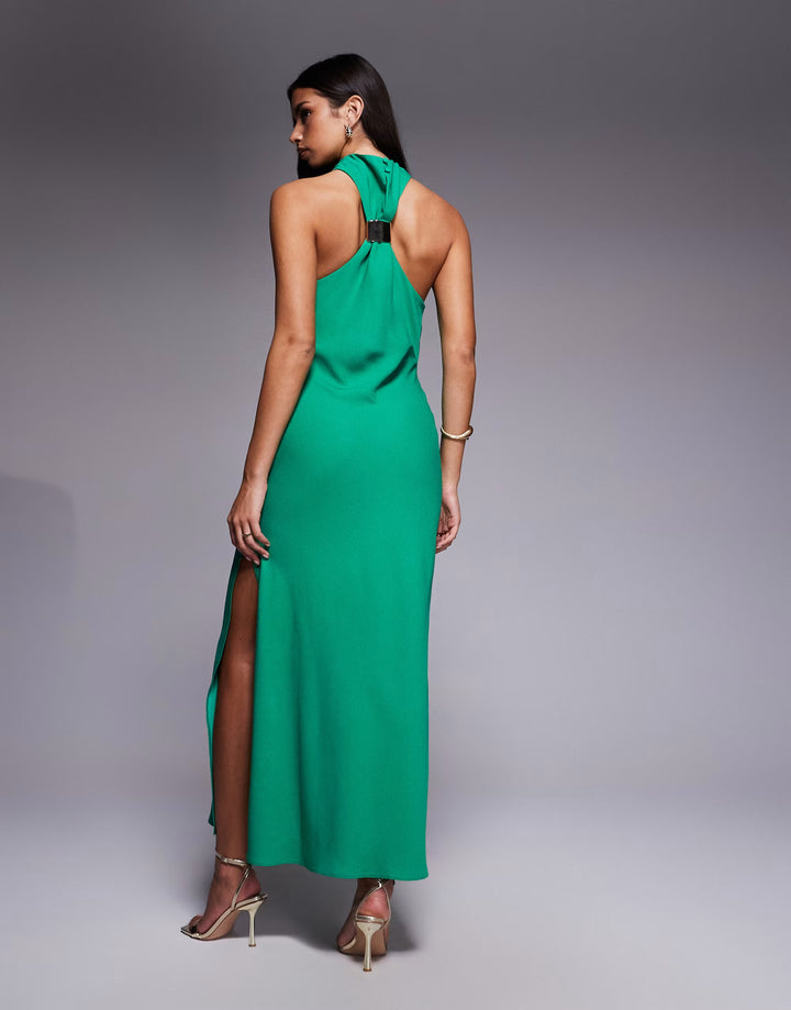 Rochie maxi ASOS, verde