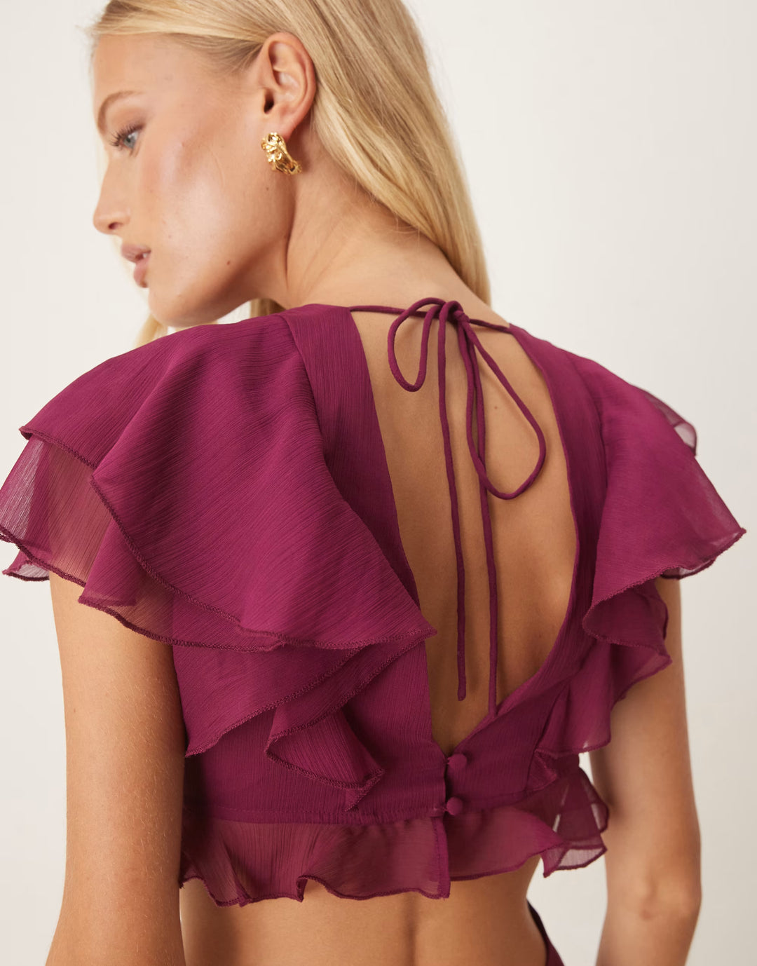 Rochie maxi ASOS, mov