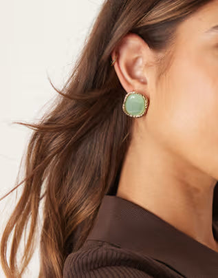 ACCESSORIZE fülbevaló, arany színű