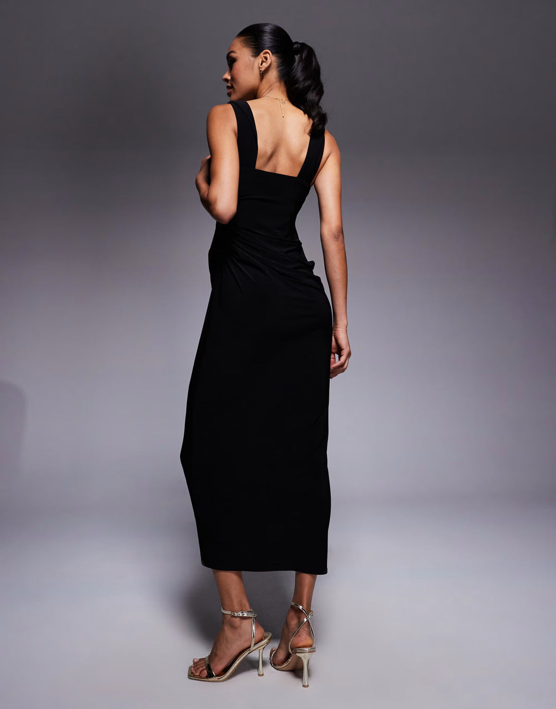 Rochie maxi ASOS, negru
