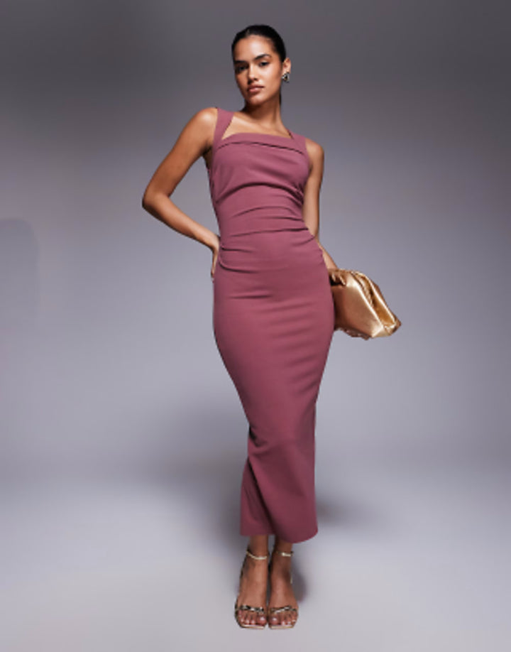 Rochie maxi ASOS, mov