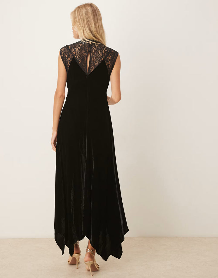 Rochie maxi ASOS, negru