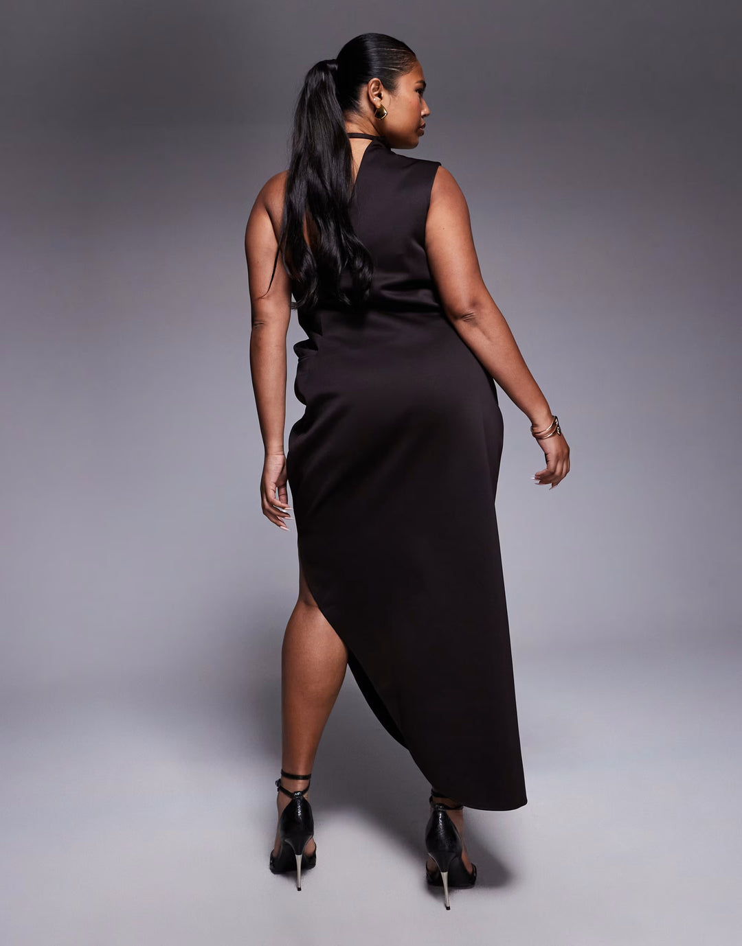 Rochie maxi ASOS, maro