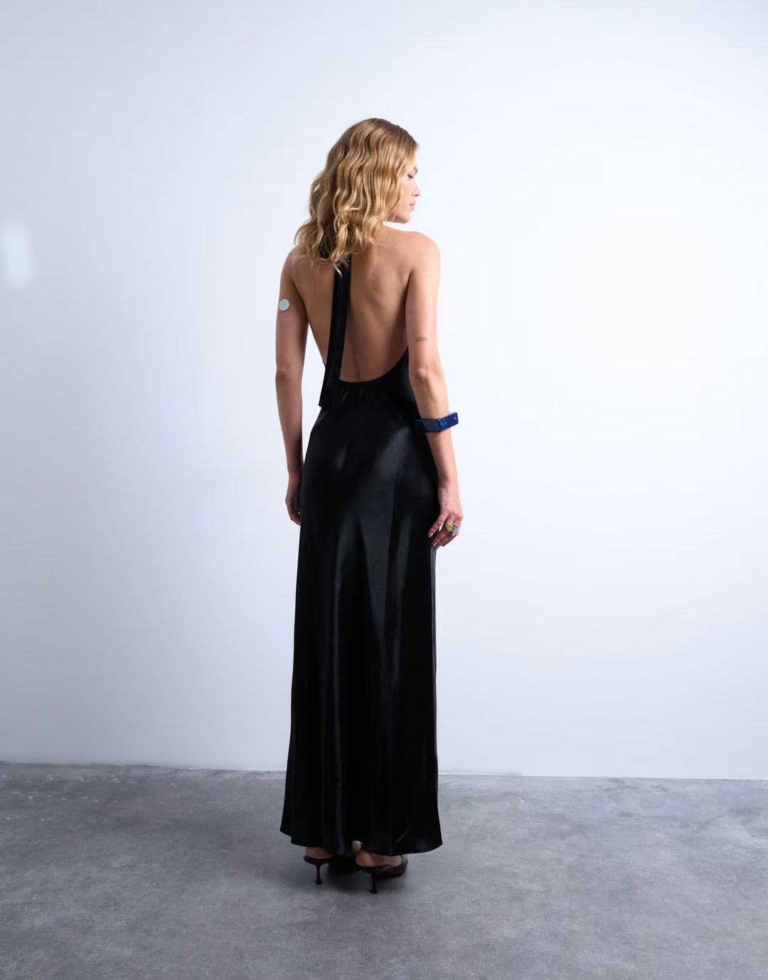 Rochie maxi TOPSHOP, negru