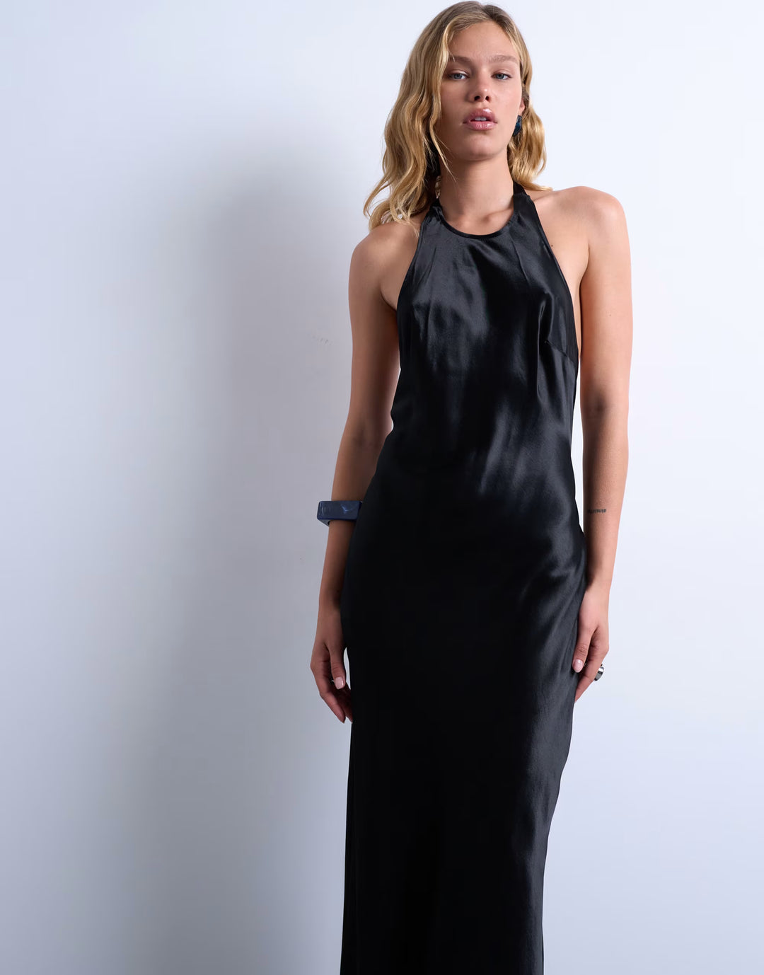 Rochie maxi TOPSHOP, negru