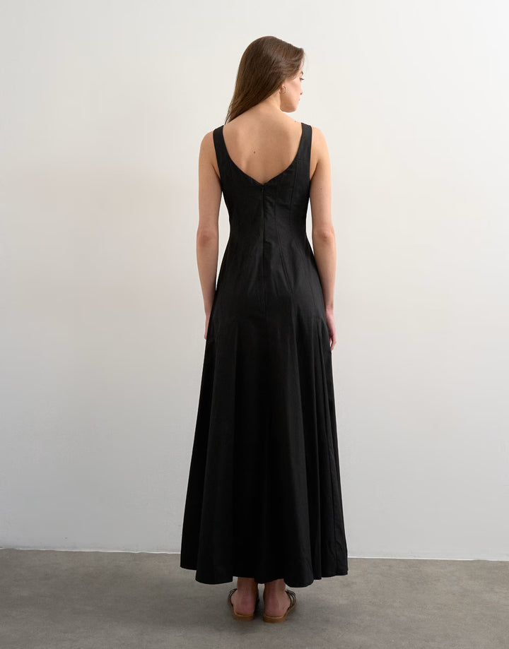 Rochie maxi ASOS, negru
