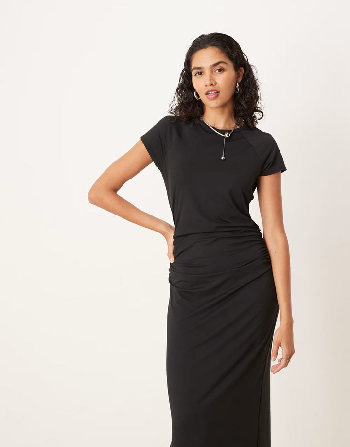 Rochie maxi ASOS, negru