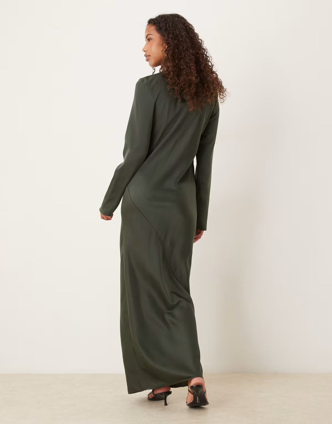 Rochie maxi ASOS, verde
