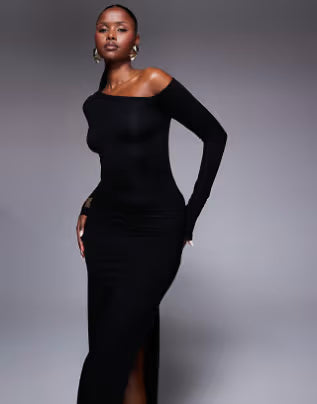 Rochie maxi ASOS, negru