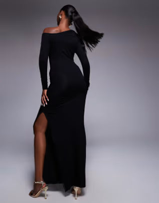 Rochie maxi ASOS, negru