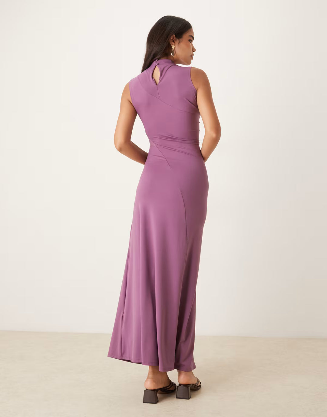 Rochie maxi ASOS, mov